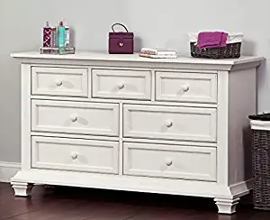 Oxford Baby Cottage Cove 7 Drawer Dresser, Vintage White