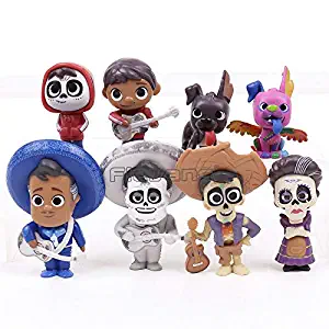 Hector Mama Abuelita Action Movie Coco Figurines Miguel Ernesto de la Cruz