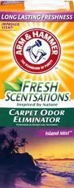 Arm & Hammer Fresh Sensations Island Mist Carpet Odor Eliminator 18 Oz (3 Pack)