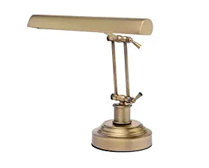 Cocoweb DLED14AB LED Piano/Desk Lamp, Antique Brass