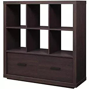 Better Homes & Gardens Steele Room Organizer Unit and Bookcase, for use as a Bookshelf or Display Case