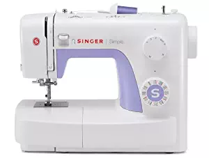 SINGER | Simple 3232 Portable Sewing Machine with 32 Built-In Stitches Including 19 Decorative Stitches, Automatic Needle Threader and Free Arm, Best Sewing Machine for Beginners