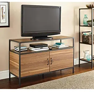 Mainstays Metro TV Stand for TVs up to 50", Warm Ash Finish