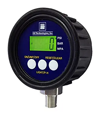 Digital Pressure Gauge, 0to5000psi, MG1-9V