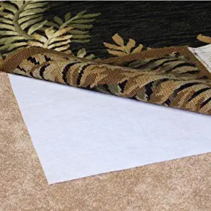 Magic Stop Non-Slip Indoor Rug Pad, Size: 3' x 5' Rug Pad for Area Rugs Over Carpet