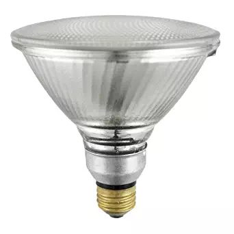 Sylvania 14577 (6-Pack) 90-Watt Capsylite PAR38 Flood Light Halogen Reflector Light Bulb, 2925K, 1300 Lumens, E26 Base