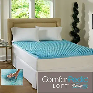 Beautyrest 2-inch Sculpted Gel Memory Foam Mattress Topper Queen