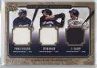 Prince Fielder; Ryan Braun; J.J. Hardy #65/99 (Baseball Card) 2008 Upper Deck A Piece of History - Franchise Members - 3 Gold Jerseys [Memorabilia] #FM3-11