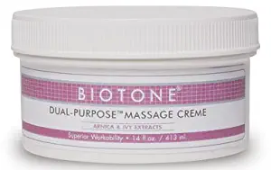 Biotone Dual Purpose Massage Cream - 14 Ounce Jar