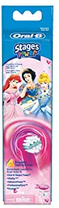 Braun Oral B EB17-4 DISNEY PRINCESS Brushhead, 4 PACK.