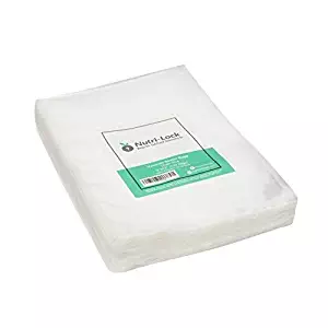 Nutri-Lock Vacuum Sealer Bags. 100 Quart Bags 8x12 Inch. Commercial Grade Food Sealer Bags for FoodSaver, Sous Vide