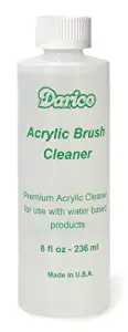 Darice Acrylic Brush Cleaner for Paint Brush Care, 8 fl oz