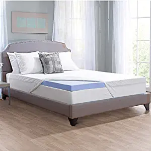 Serafina Collection Novaform 3” Gel- Memory Foam Mattress Topper - Twin