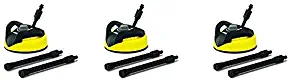 Karcher T300 Hard Surface Cleaner for Electric Power Pressure Washers (Deck, Driveway, Patio, Tool Accessory) (3-(Pack))