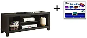 Mainstay.. TV Stand for TVs up to 42", (Black Oak)