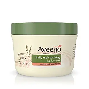 Aveeno Active Naturals Daily Moisturizing Body Yogurt Moisturizer, Apricot And Honey, 7oz