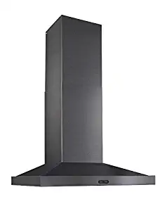 Broan-NuTone EW5430BLS Elite Range Hood, 30-Inch, Black Stainless