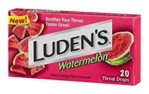 Luden's Throat Drops Watermelon - 20 CT