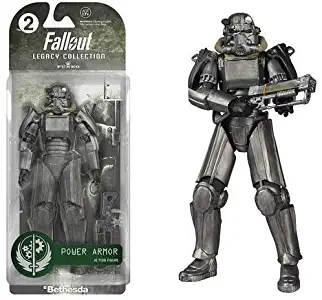 Fallout 4 PVC Action Figure 8" Power Armor Out of Clothin Toys (A)