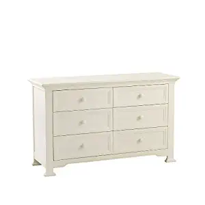 Centennial Medford 6 Drawer Double Dresser White