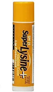 Quantum Research Lip Protectant - Super Lysine Plus Coldstick - SPF 21 - Tangerine Flavor - 1 Count - Case of 18