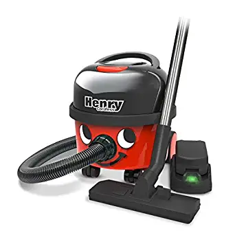 Numatic/NaceCare Henry Cordless Compact Canister Vacuum Cleaner HVB 160-2 Batteries Included, 2 Speed Selection, with Professional AS29E Accessory Set