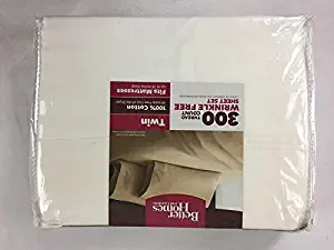 Better Homes and Gardens 300 Thread Count Wrinkle Free Sheet Set