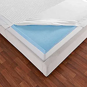 Novaform 3” EVENcor GelPlus Gel Memory Foam Mattress Topper with Cooling Cover (Queen)