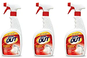 Iron OUT Rust Stain Remover Spray Gel, 24 Fl. Oz. 3-Pack