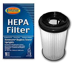 EnviroCare Replacement Tower HEPA Vacuum Filters for Kenmore Progressive Bagless Uprights