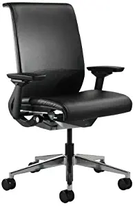 Steelcase Think Chair, Black Leather