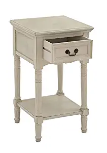 Deco 79 Wooden Night Stand, 16-Inch Width by 29-Inch Height