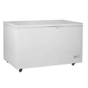 Adcraft BDCF-13 Black Diamond Chest Freezer, 12.6-Cubic Feet, Hinged-Door, 115v