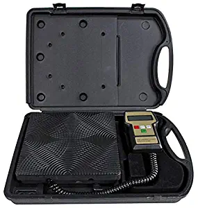 220 lb/100 kg Refrigerant Charging Electronic Scale with Portable Heavy-duty Carrying Case