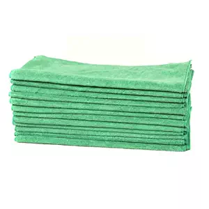 Chemical Guys MIC_MGREEN_12 Workhorse Professional Grade Microfiber Towel, Green (16 in. x 16 in.) (Pack of 12)