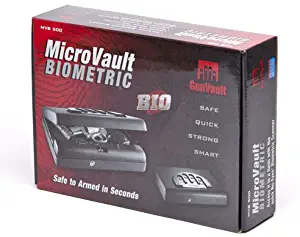GunVault Microvault Biometric Biometric Pistol Safe MVB500