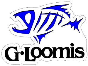 JB Large 15" Carpet Graphic New Blue Fish Decal Stickers for BASS Fishing