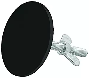 Westbrass R202-62 Sink Hole Cover, 2 in. Diameter, Matte Black