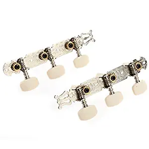 Guitar Tuning Keys - LEORX 2pcs Classical Guitar Tuners Tuning Pegs Keys Machine Heads