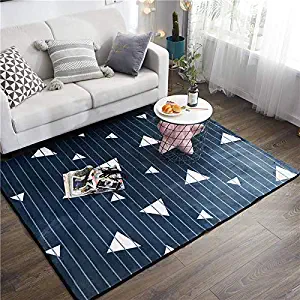 Carpet Simple Style Living Room/Bedroom Rug Antiskid Flannel Fabric Warm Plush Carpet Modern Climbing Children Kids Baby Mats Alfombra