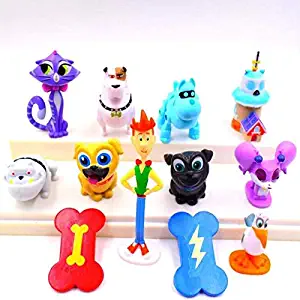 12pcs/Set Puppy Dog Pals Canina Anime Classic Toy Action Figures Toys for Children