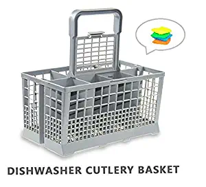 Yours Universal Dishwasher Cutlery Basket fits Kenmore, Whirlpool, Bosch, Maytag, KitchenAid, Maytag, Samsung, GE, and more