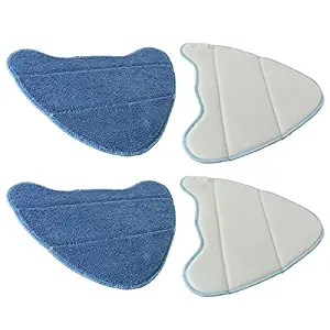 Spares2go Microfibre Cleaning Pads For Vax S7 S7-A S7-A+Total Home Duet Master Steam Cleaner Mops by Spares2go