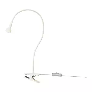 Ikea 102.142.08 Jansjo LED Clamp Spotlight, White