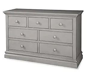 Westwood Design Pine Ridge/Stone Harbor 7 Drawer Double Dresser Chest, Cloud