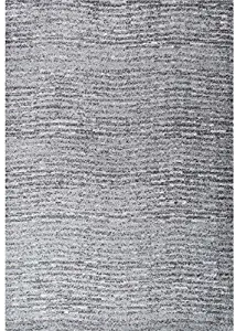 nuLOOM Sherill Accent Rugs, 7' 6" x 9' 6", Grey