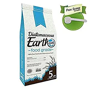 DiatomaceousEarth Food Grade DE 5 lb- Includes Free Scoop