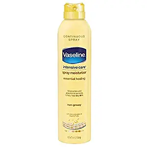 Vaseline Intensive Care Spray Moisturizer Essential Healing, 6.5 oz ( Pack of 3)