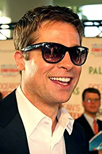 Brad Pitt 24x18 Poster on Red Carpet with Black Sunglasses