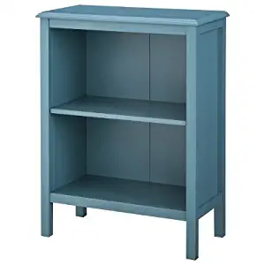 Windham 2 Shelf Bookcase, Overcast - Threshold